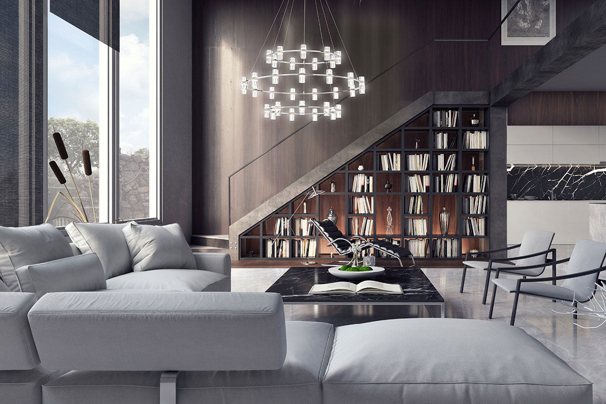 Sharon Three Tier Chandelier 40.5''W, three-tier - view 5