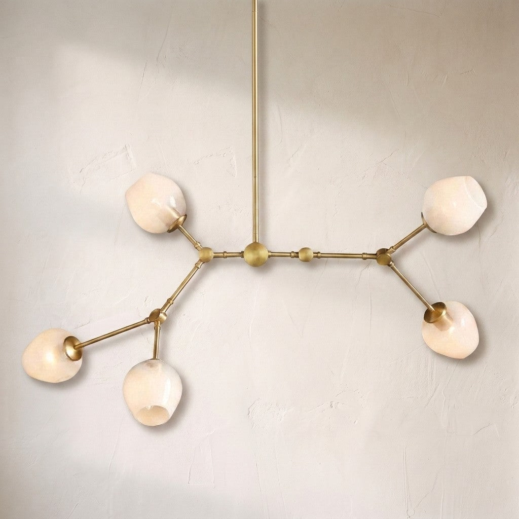 Noella Brass Chandelier 52''