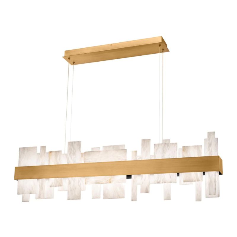 Alabaster LED Linear Chandelier - RHL