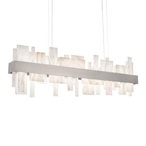 Alabaster LED Linear Chandelier - RHL