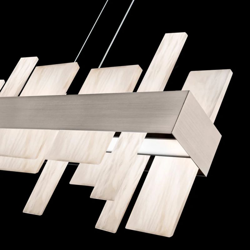 Alabaster LED Linear Chandelier - RHL
