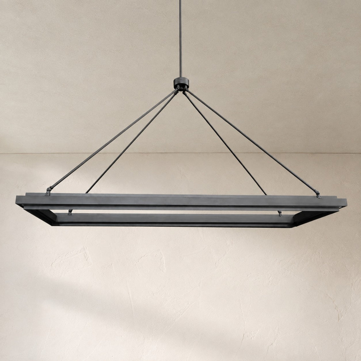 Peron Rectangular Chandelier 50"62"