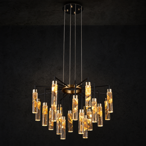 Phoenix Tree Modern Sculptural Ring Chandelier - main