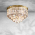 1920s Orion Art Deco Round Flushmount 32"
