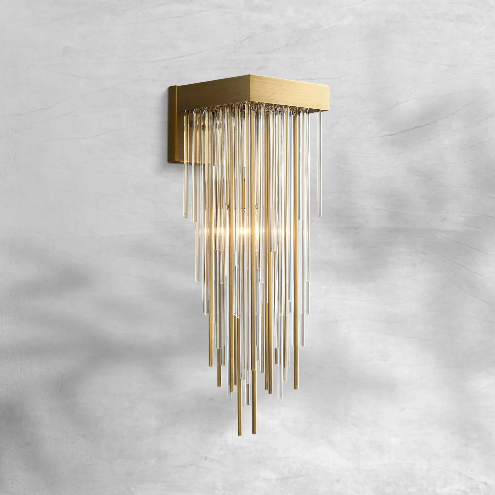 Caelix Blown Glass Wall Sconce