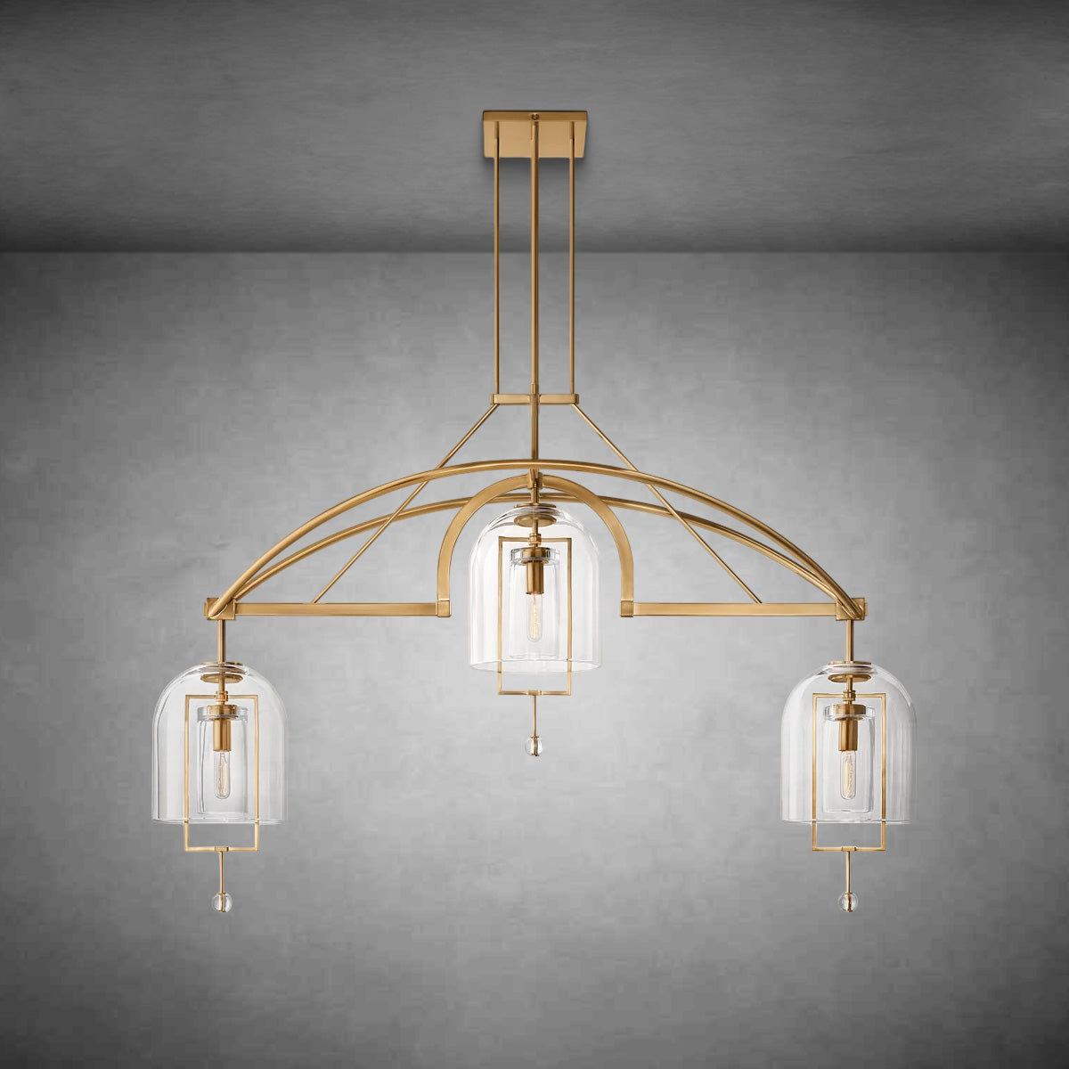 Fable Linear Chandelier 48"60"