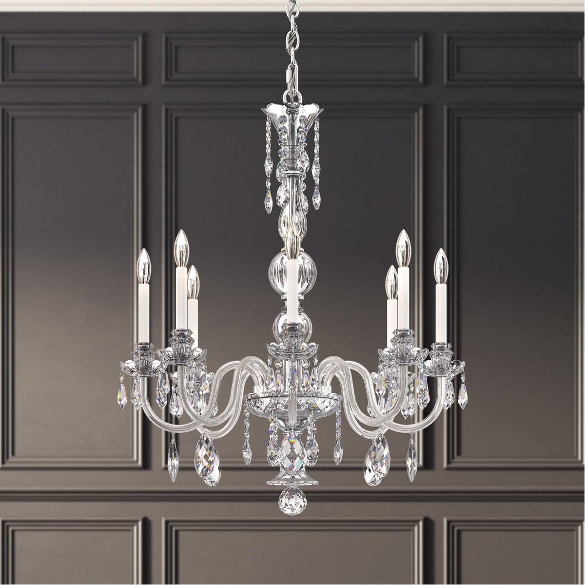 Hamilton Nouveau Chandelier 28" - view 2
