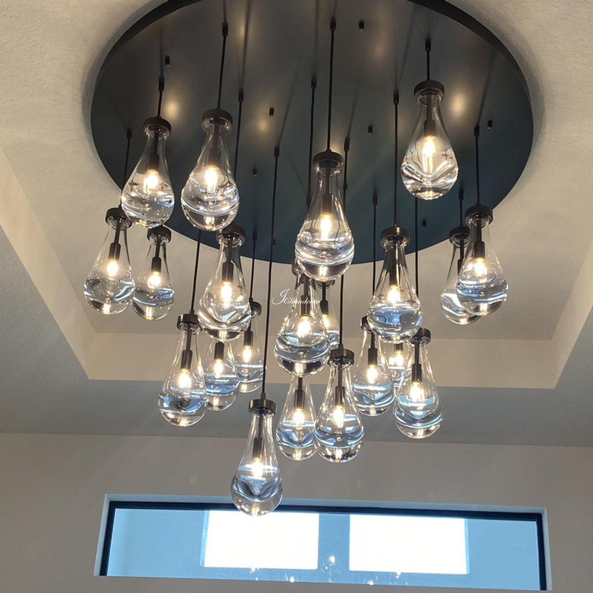 Raindrops Round Chandelier - view 21