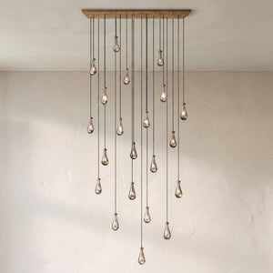 Raindrop Round Chandelier 36" - view 2