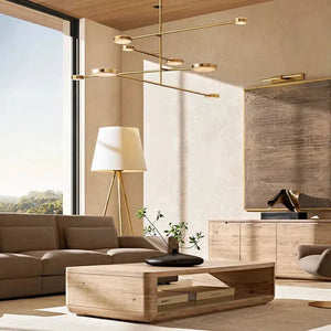 Alaric Mobile Chandelier 60", alabaster - view 12