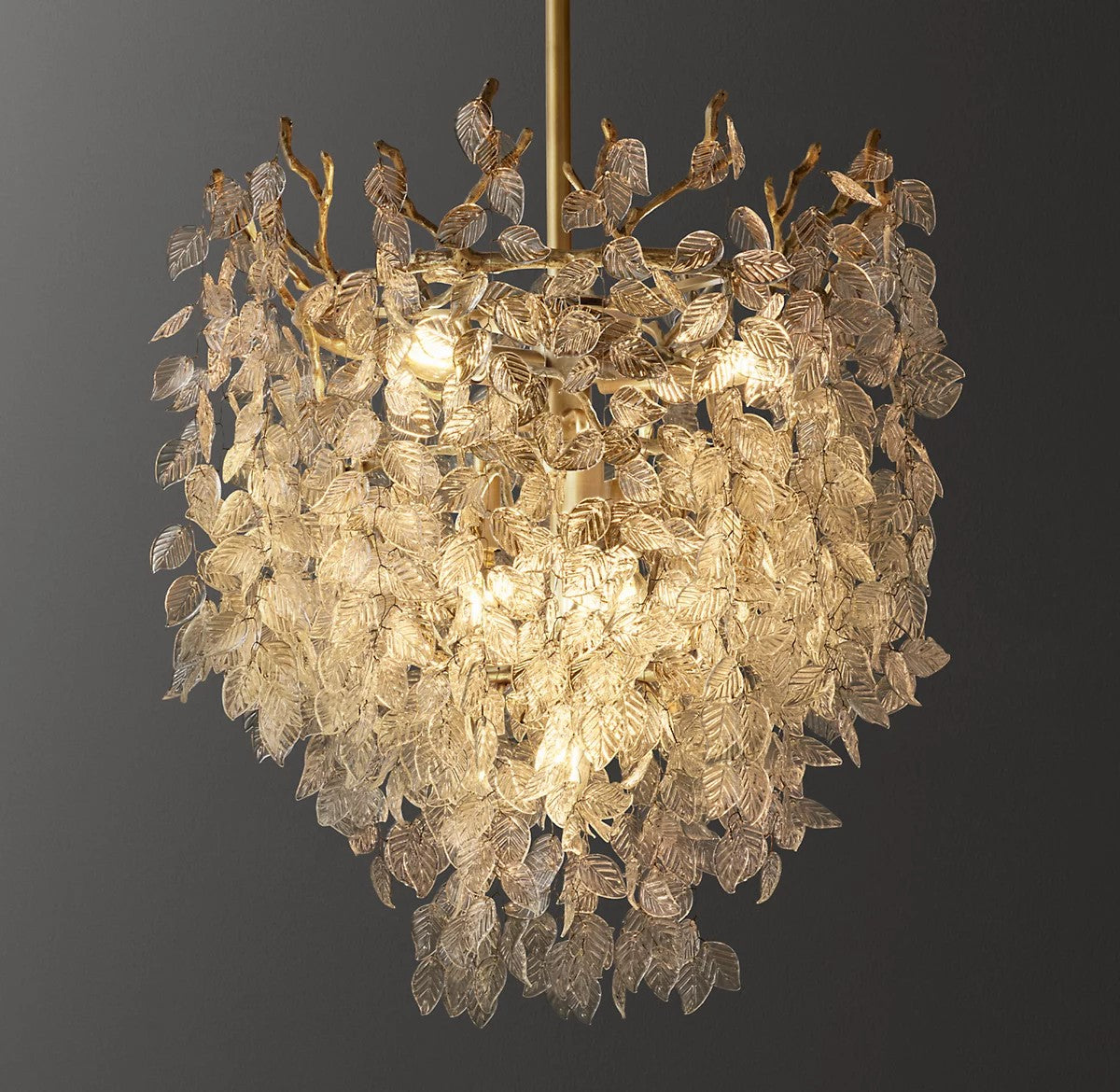 Arabella Glass Branch Chandelier - view 2