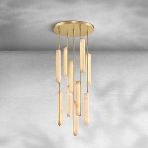 Aureon Alabaster Round Chandelier - view 12