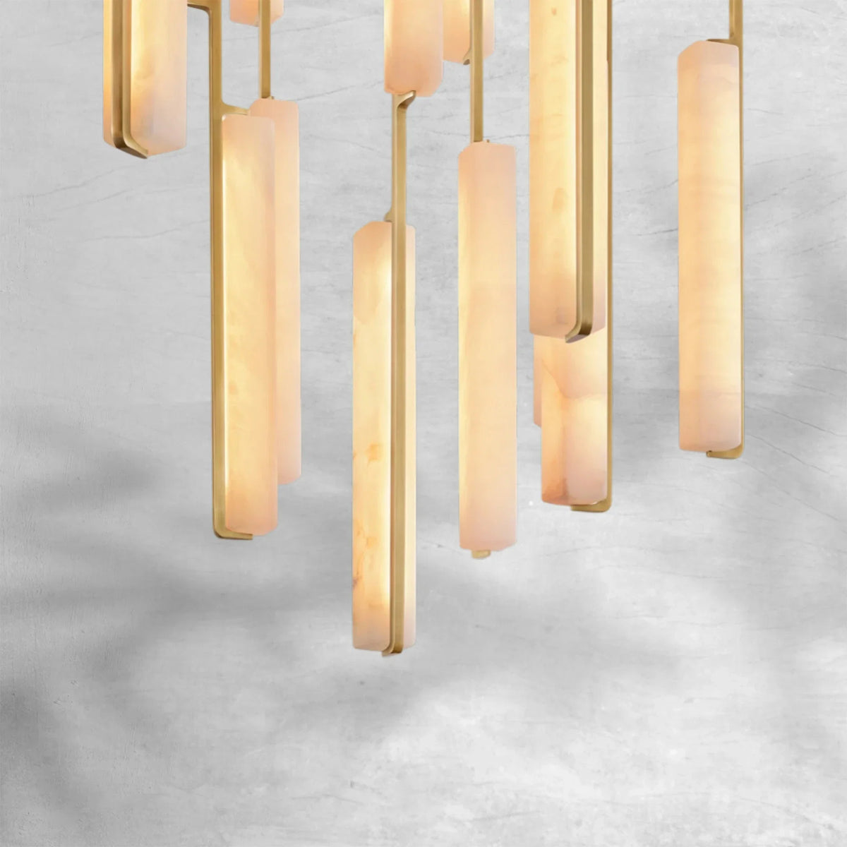 Aureon Alabaster Round Chandelier - view 3