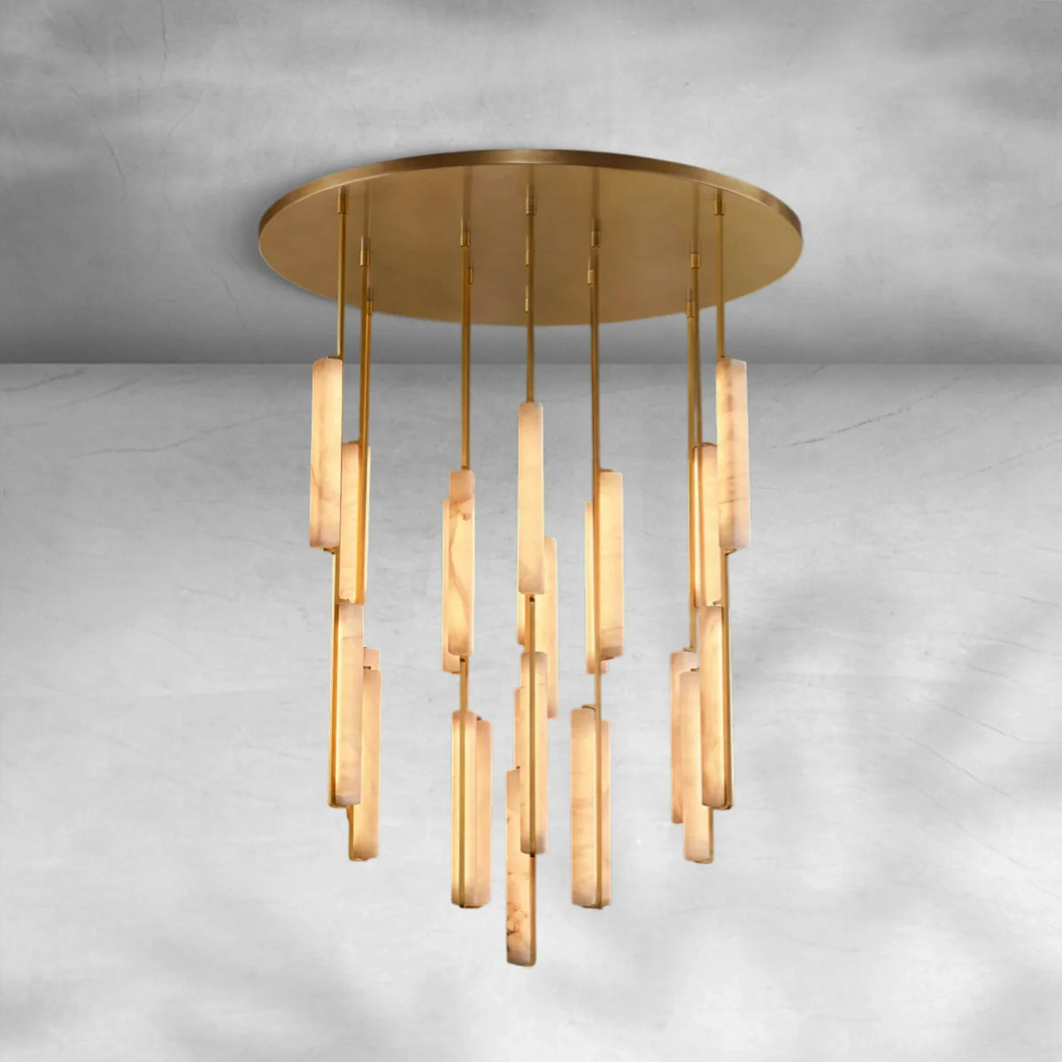 Aureon Alabaster Round Chandelier - view 5