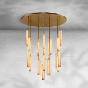 Aureon Alabaster Round Chandelier - view 5