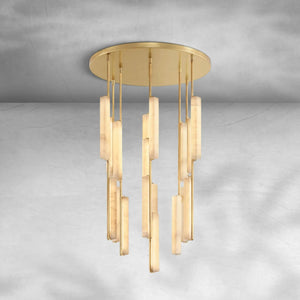 Aureon Alabaster Round Chandelier - view 6