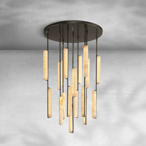 Aureon Alabaster Round Chandelier - view 9