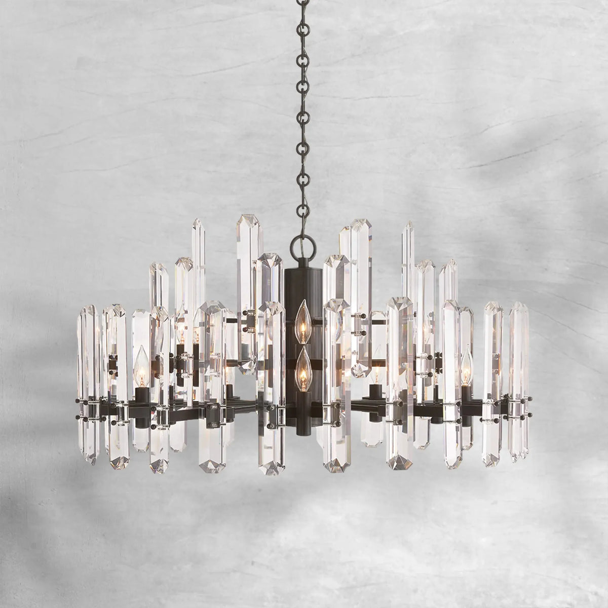 Branxton Round Chandelier 36" - view 2