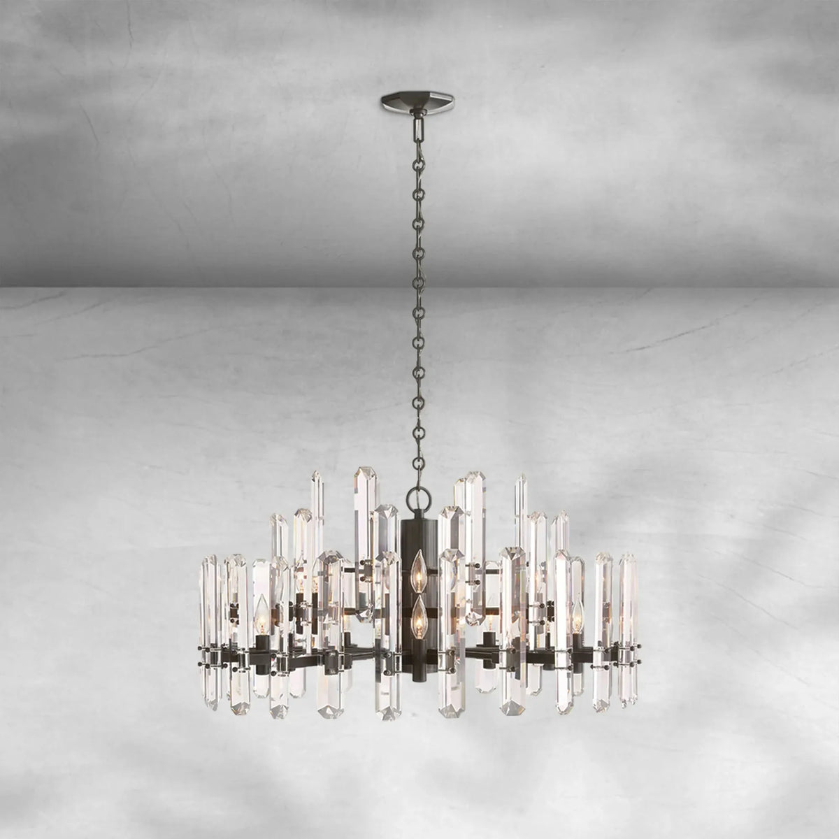 Branxton Round Chandelier 36" - view 3