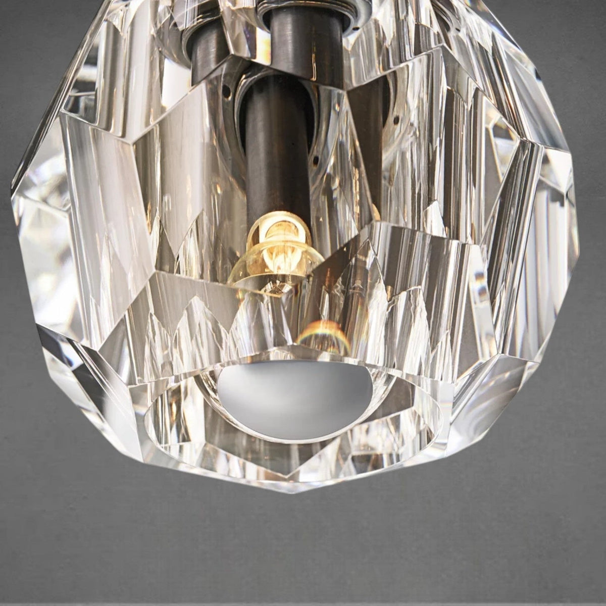 Bruma Glass Petite Flushmount, flush mount - view 5
