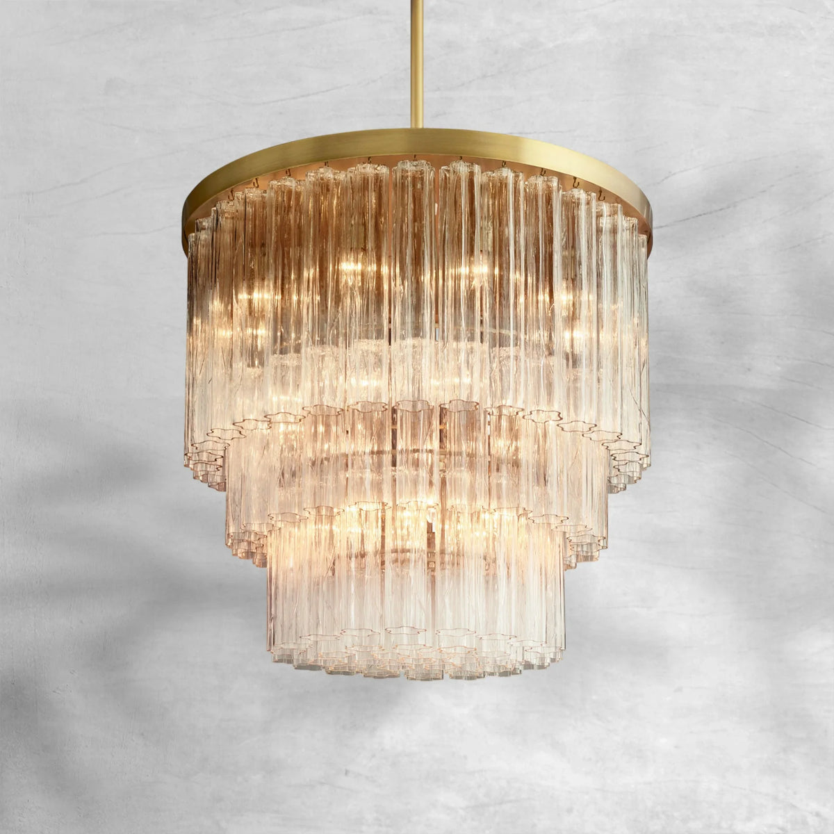 Celume Round 3-Tier Chandelier 36″, three-tier - view 2
