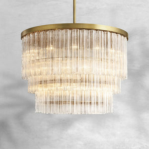 Celume Round 3-Tier Chandelier 48″, three-tier - view 2