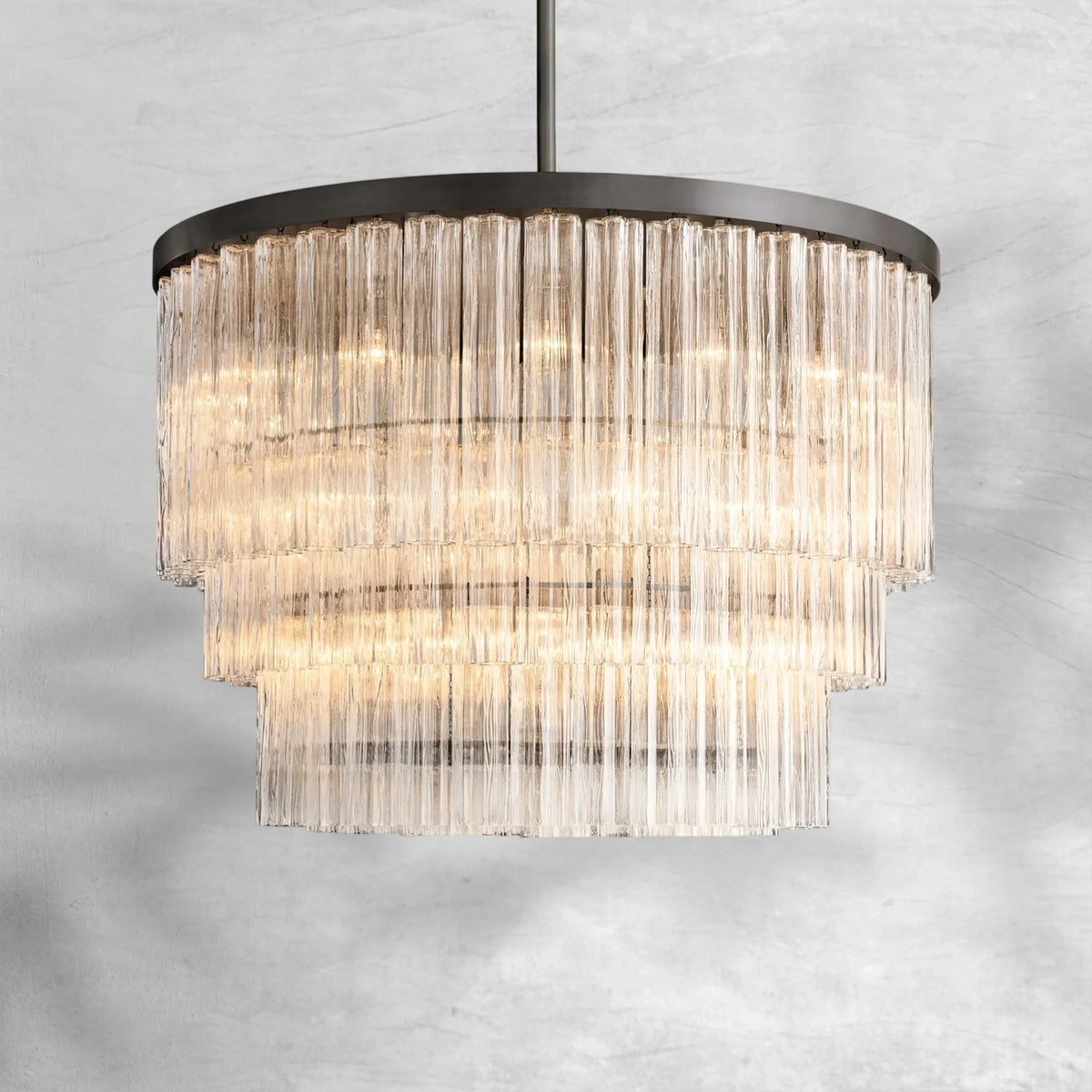 Celume Round 3-Tier Chandelier 48″, three-tier - view 3