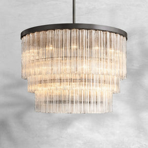 Celume Round 3-Tier Chandelier 48″, three-tier - view 3