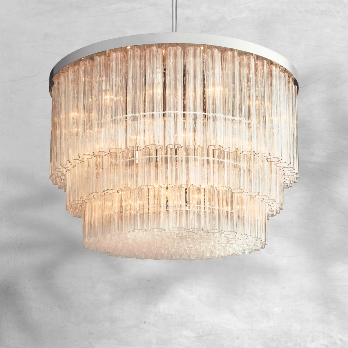 Celume Round 3-Tier Chandelier 48″, three-tier - view 4