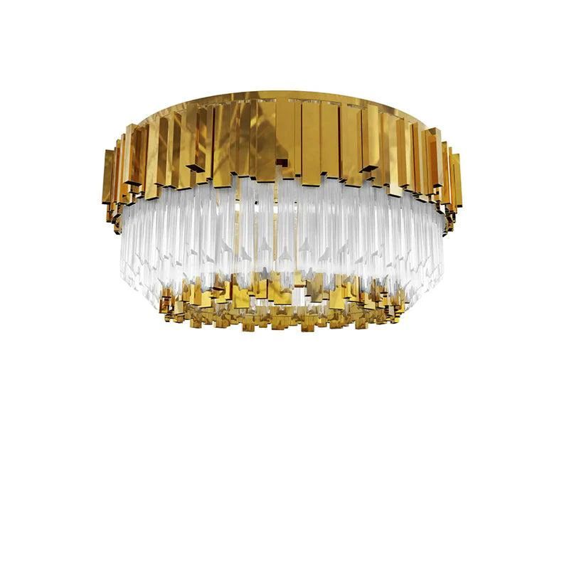 empire decorative round flush mount, RHL Lighting