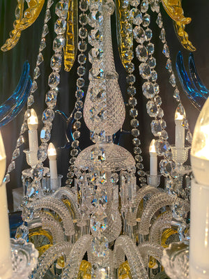Entrance Zenith Deer crystal chandelier - view 4