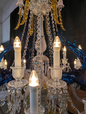 Entrance Zenith Deer crystal chandelier - view 6