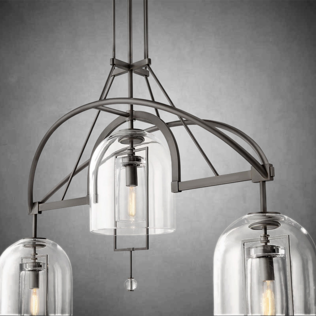 Fable Round Chandelier 48"60" - view 5