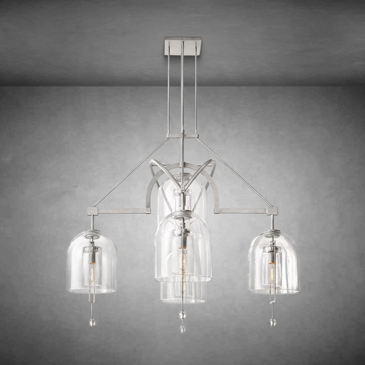 Fable Round Chandelier 48"60" - view 6