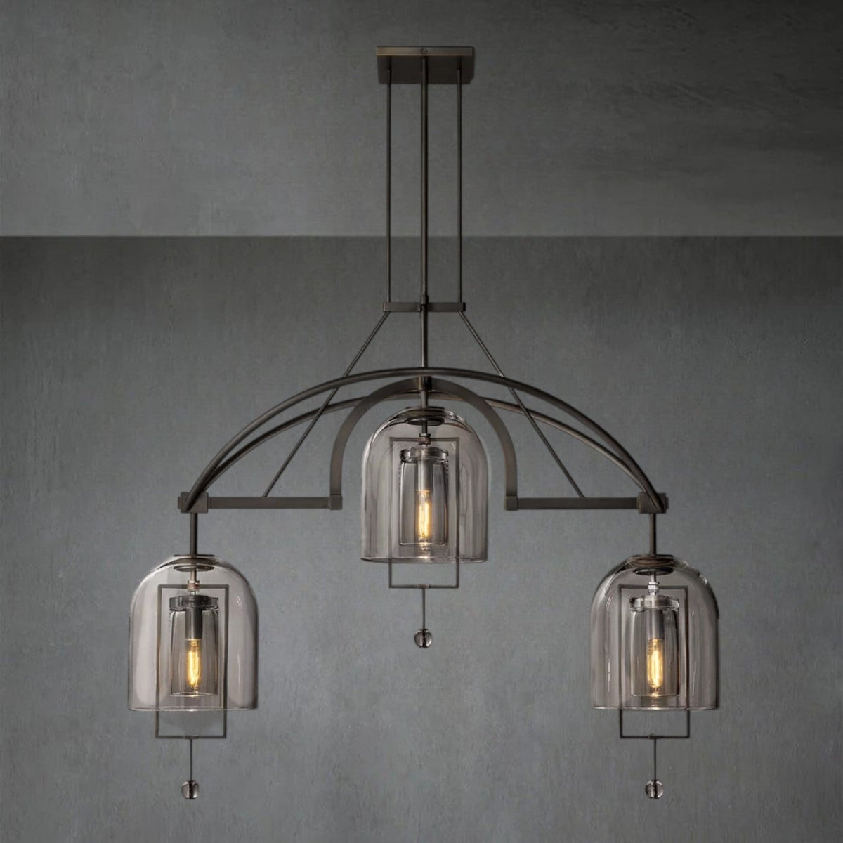 Fable Round Chandelier 48"60" - view 8