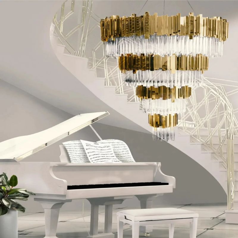 Felipe Decorative 4-Tier Round Chandelier - view 5