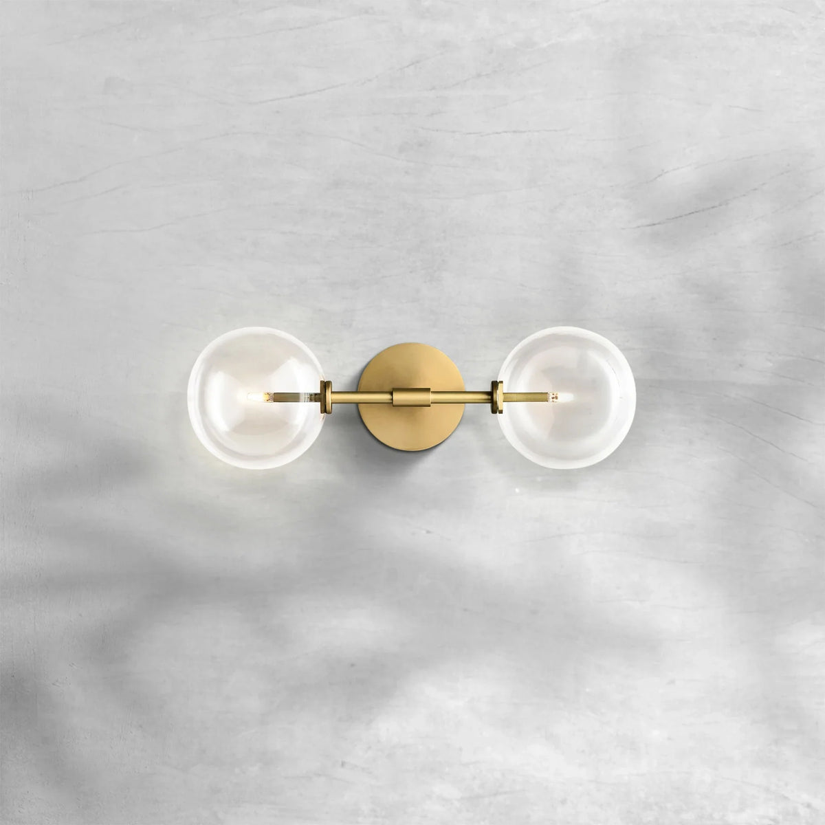 Glass Globe Linear Sconce, wall sconce - view 5