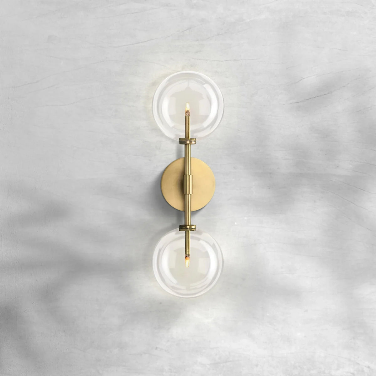 Glass Globe Linear Sconce, wall sconce - view 6