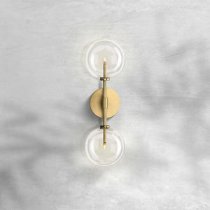Glass Globe Linear Sconce, wall sconce - view 6