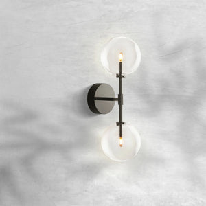 Glass Globe Linear Sconce, wall sconce - view 7