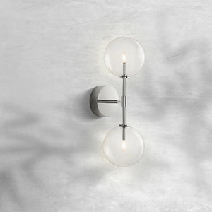 Glass Globe Linear Sconce, wall sconce - view 8