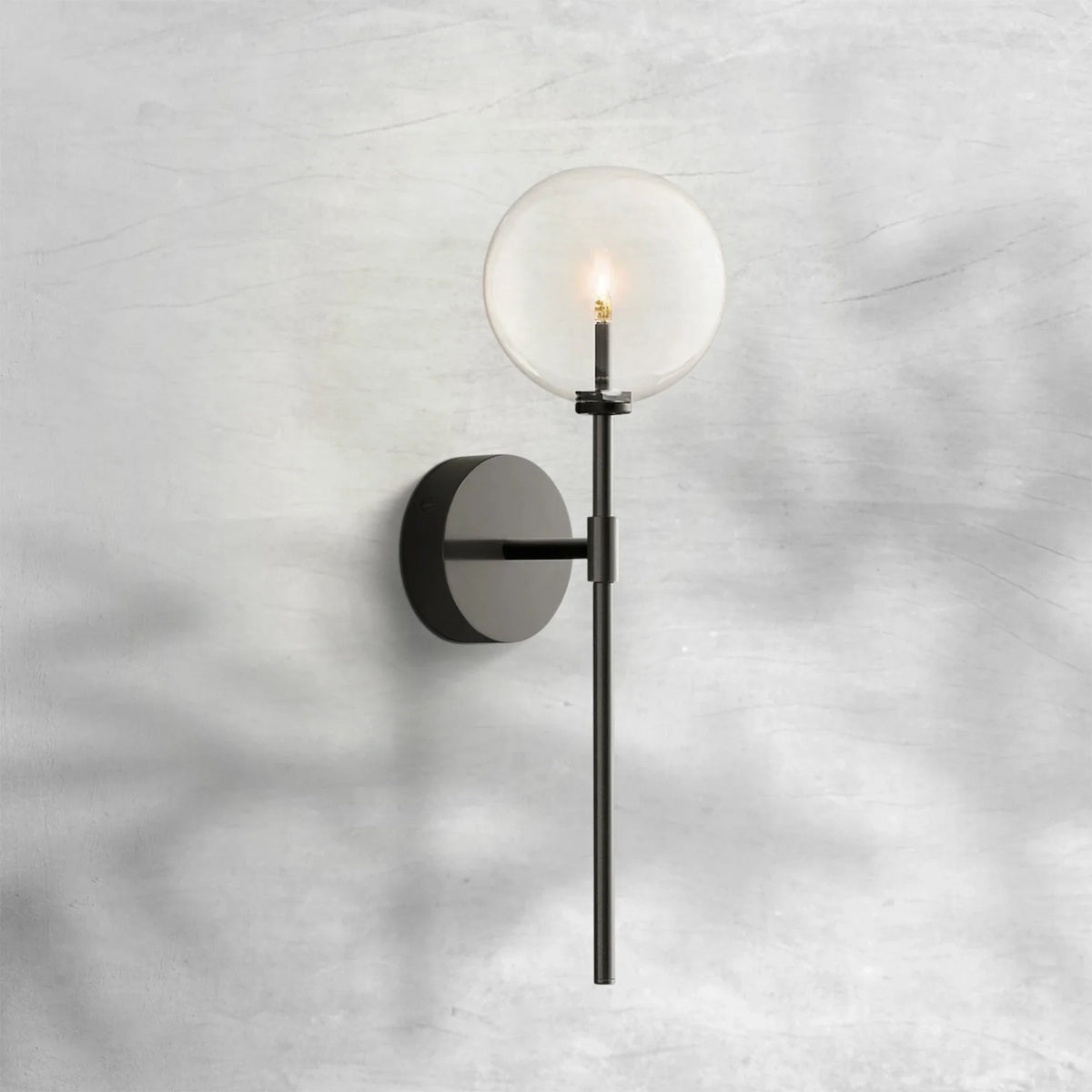 Glass Globe Sconce, wall sconce - view 3