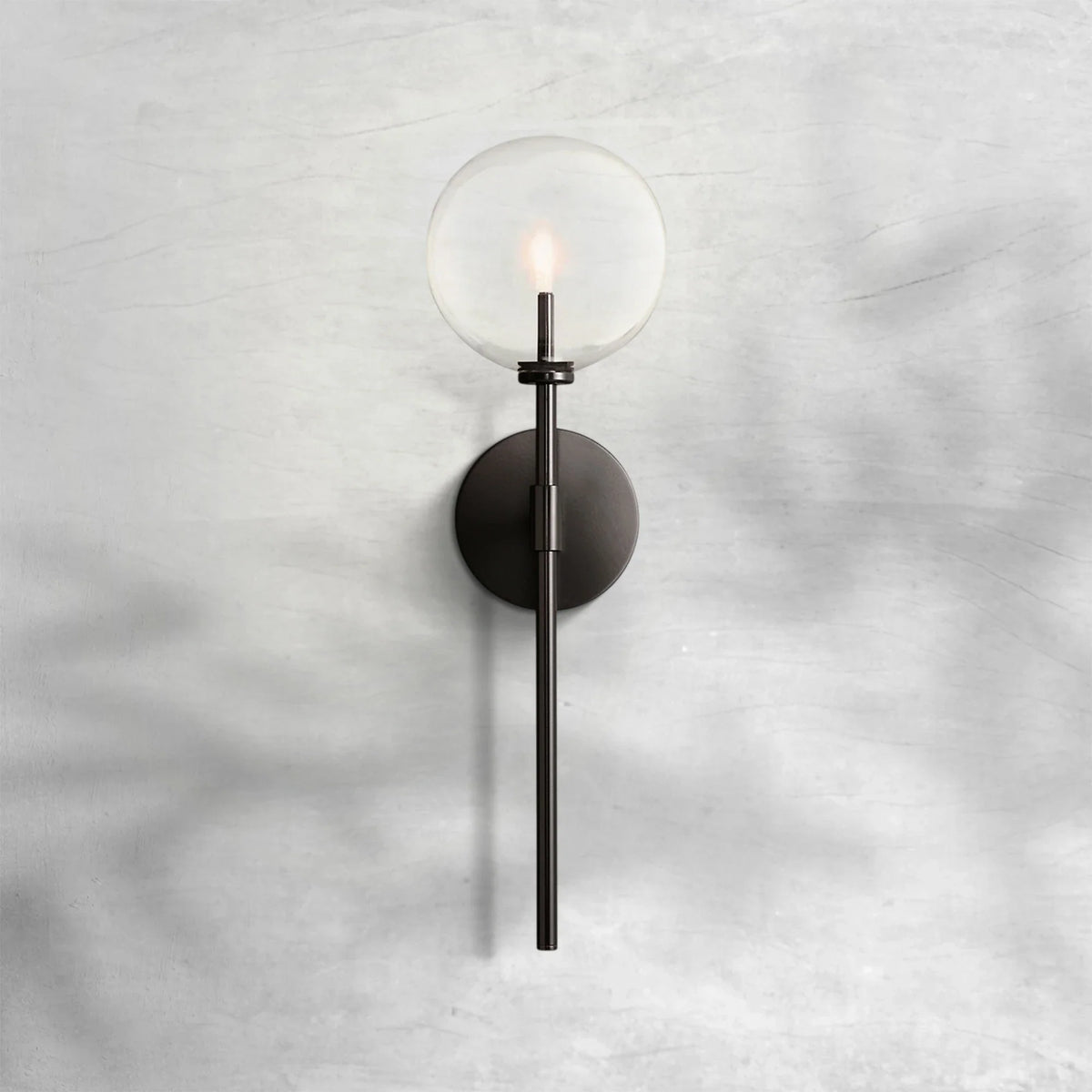 Glass Globe Sconce, wall sconce - view 4