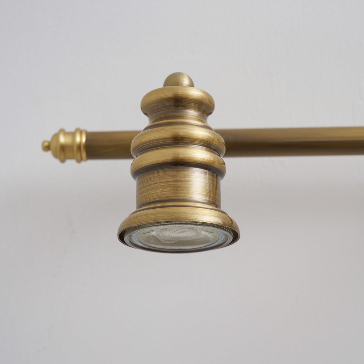 halophane brass wall lamp, RHL Lighting