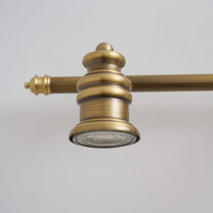 halophane brass wall lamp, RHL Lighting