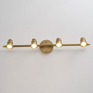 halophane brass wall lamp, RHL Lighting