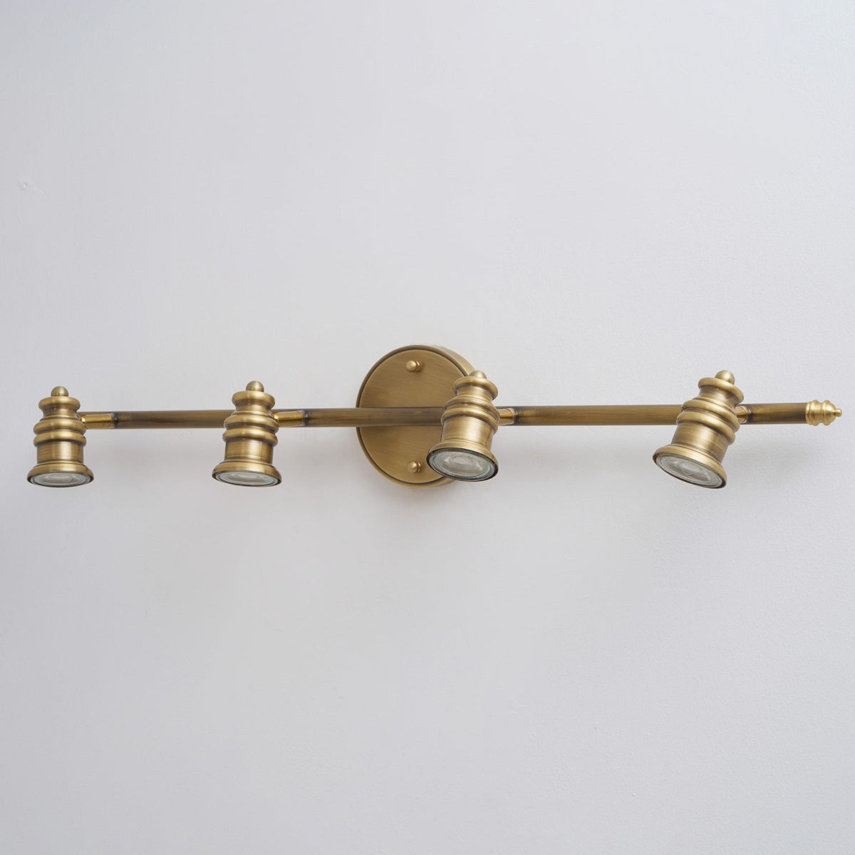 halophane brass wall lamp, RHL Lighting