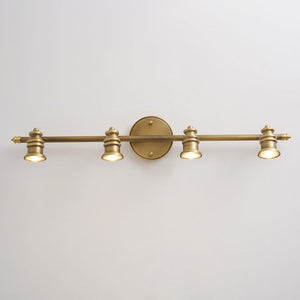 halophane brass wall lamp, RHL Lighting