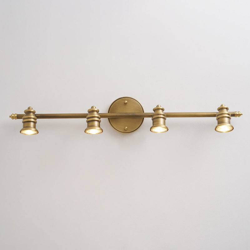 halophane brass wall lamp, RHL Lighting
