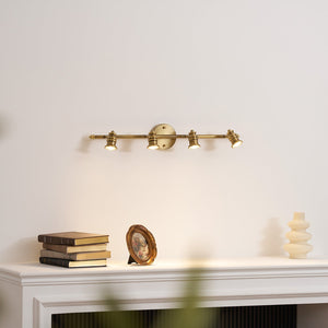 halophane brass wall lamp, RHL Lighting